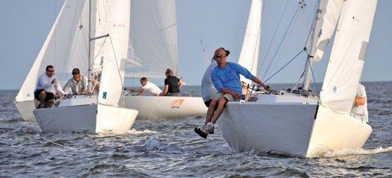Look ahead to anticipate your next move in any sailing situation. Photo by Kristen Berry