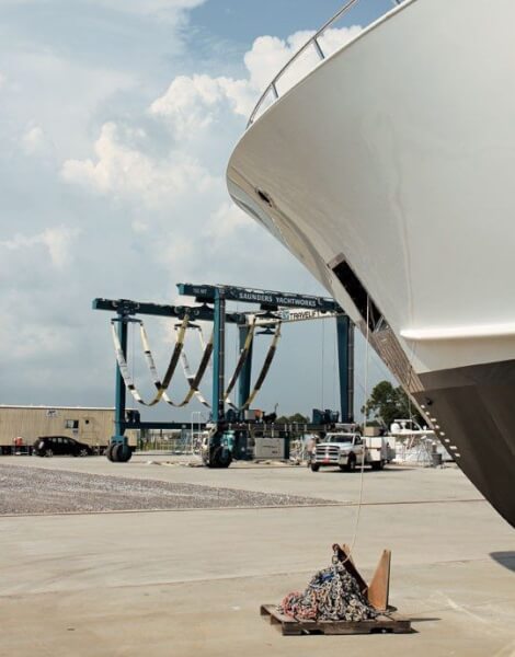 Saunders Yachtworks - Photo by Chris Kennan, ALL AT SEA