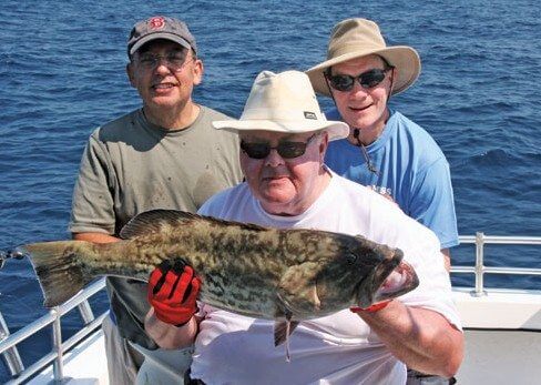 IMG_0191 Meet the members of “Team Tybee.” From left: Capt. Bob “Big Fish” Rothman, Capt. Steve “Triple Trouble” Howell and Capt. Frank “Snapper Man” Murray. Photo by Capt. Judy Helmey