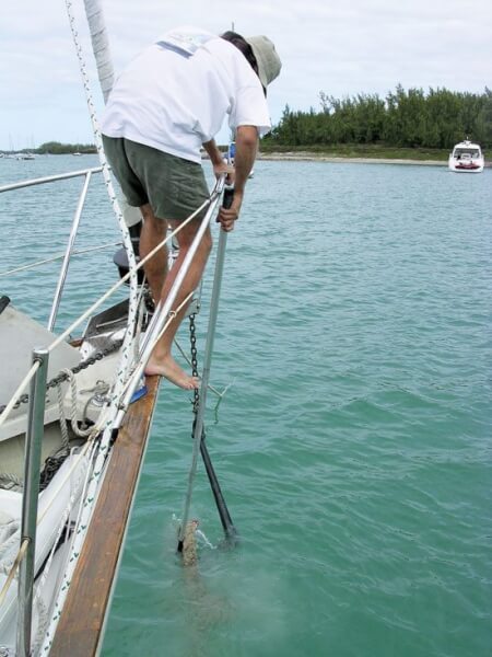 Not what you want to see at the end of your anchor rode. Photo by Joanne Lucey