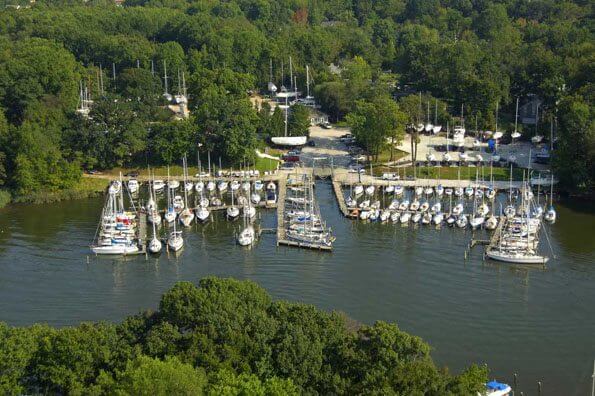 Annapolis, Md. Minutes from historic downtown Annapolis, this boatyard on Whitehall Creek offers Hinckley and non-Hinckley owners a complete portfolio of essential yacht services. No marina facilities.