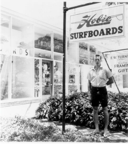 Dana Point, Calif. is home to Hobie's first surf shop, which opened in 1954. Photo Courtesy of the Alter family