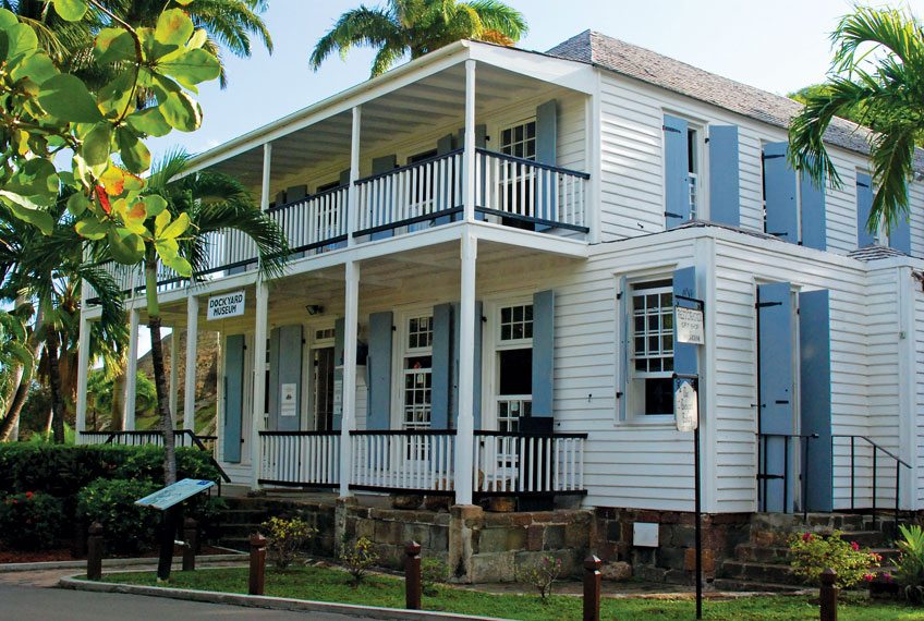 Antigua Dockyard Museum. Photo courtesy of National Parks Antigua