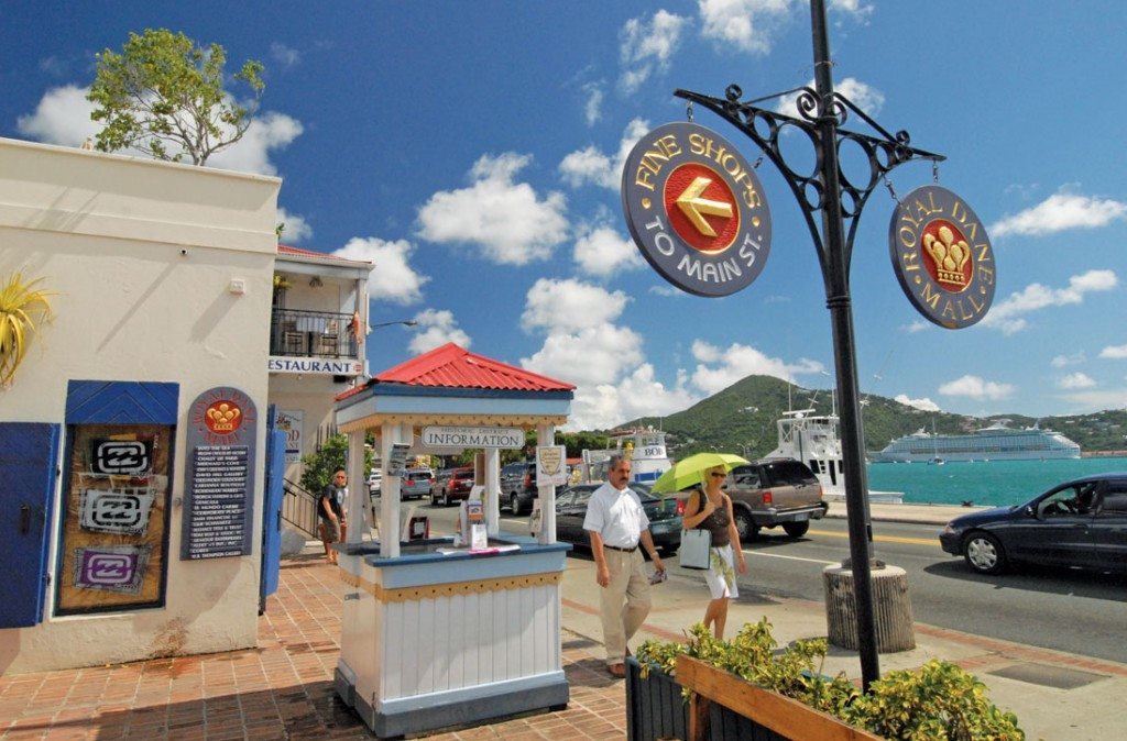 Destination Charlotte Amalie, St. Thomas, USVI ALL AT SEA