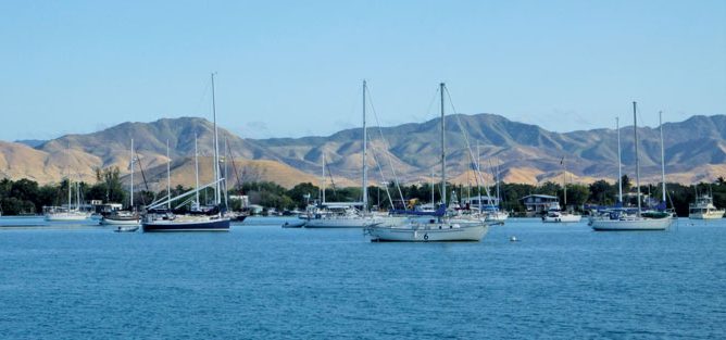 Puerto Rico south coast anchorages and a good place from which to tour the island. Photo by Rosie Burr