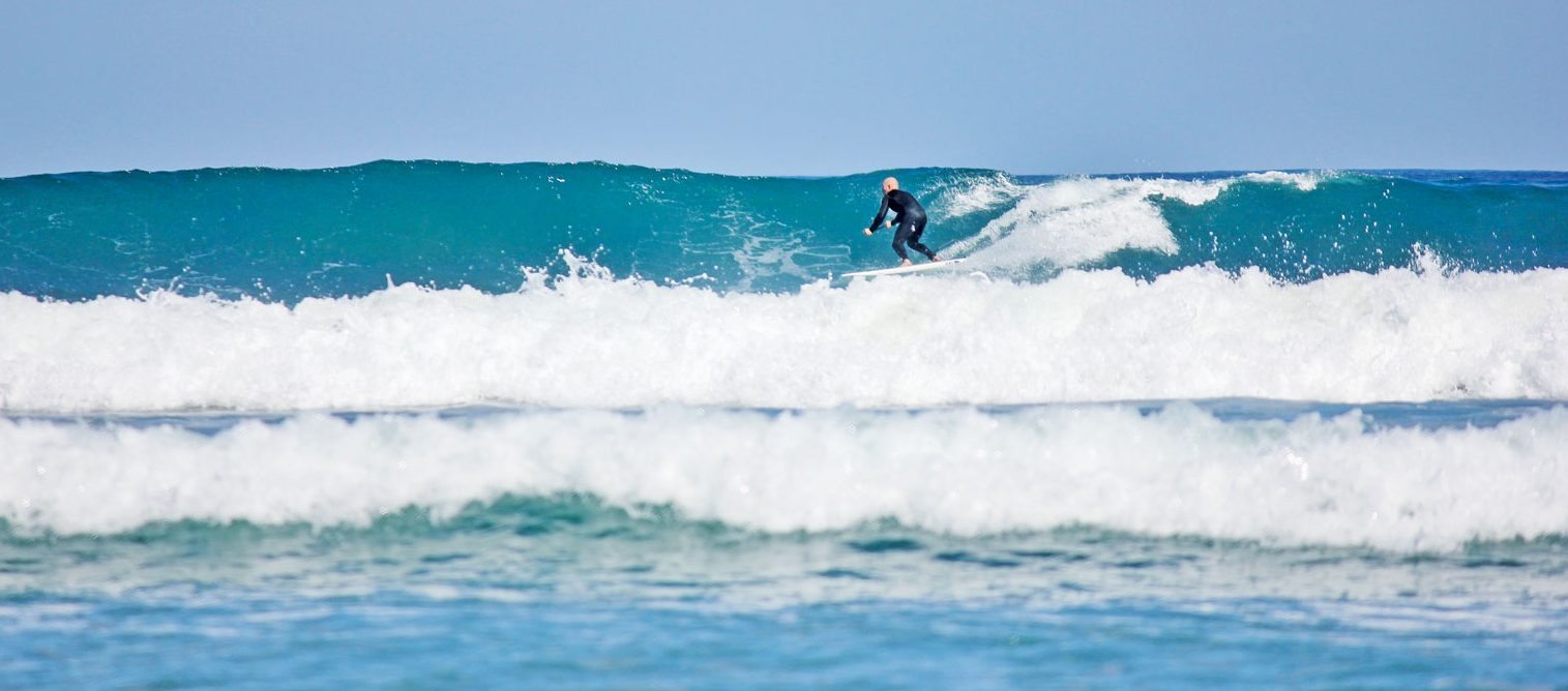 SUP surfing