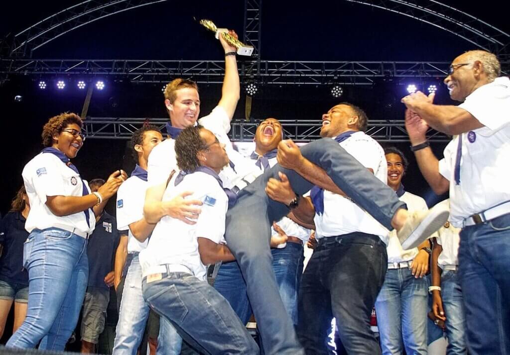 Bonaire Sailing Regatta and Festival ALL AT SEA