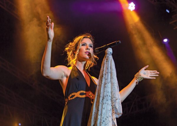 English singer, songwriter and actress Joscelyn Eve Stoker, better known as Joss Stone, performs at the Pure Grenada Music Festival. Photo: Alexandra Quinn