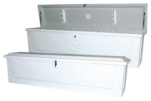 Premium Quality Dock Box Holds Three 7ft Rods - ALL AT SEA