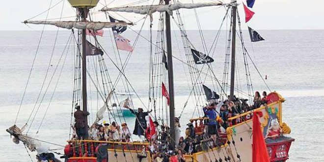 Avast, you scurvy dogs! The Jolly Roger, Cayman Islands. Photo: www.jollyrogercayman.com