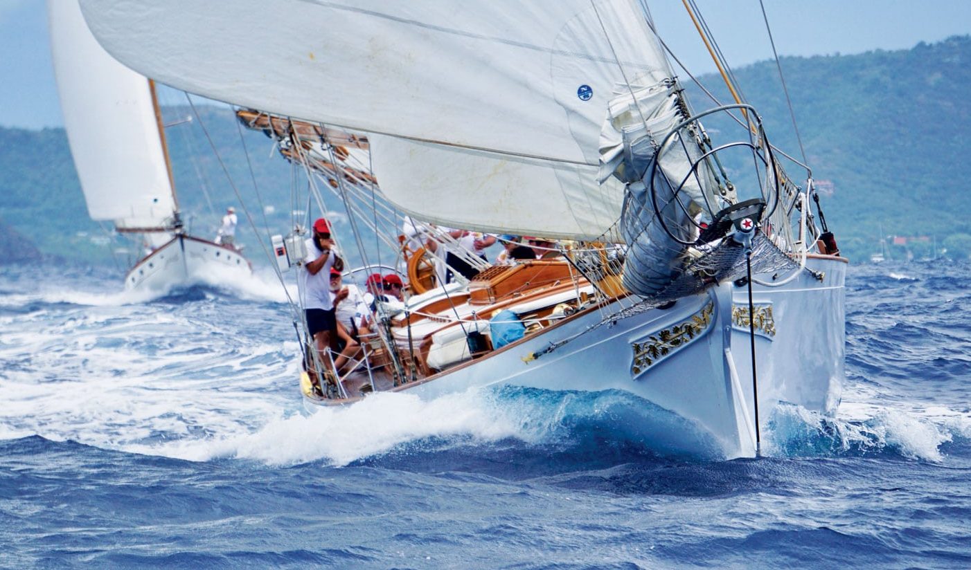 Antigua Classic Yacht Regatta Honoring Age and Beauty ALL AT SEA