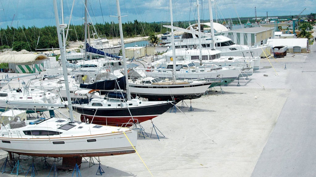 Bradford Marine Bahamas Yacht Refit Hub in Paradise ALL AT SEA