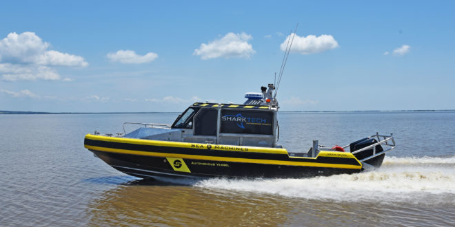 Metal Shark and Sea Machines Launch New Sharktech Autonomous Vessel and Announce Immediate Availability
