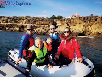 Viking Explorers Aurora is a Hallberg Rassy 41 Ketch with a Swedish Norwegian family on board formed by Robert, Jessica and three kids Melwin (8), Milo (6) and Leon (4)