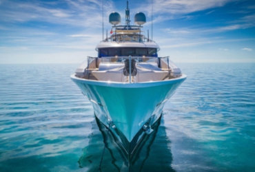 Bow of Motor Yacht Hospitality