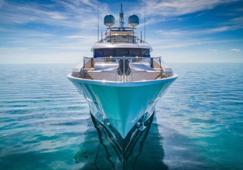 Bow of Motor Yacht Hospitality