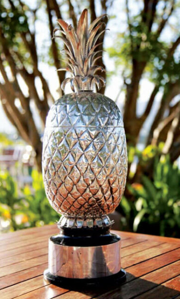 Coveted Pineapple Cup trophy. Courtesy Montego Bay Yacht Club