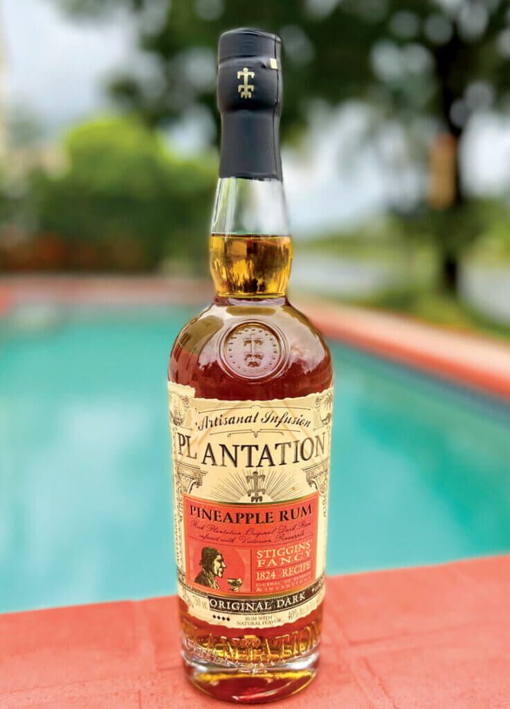 Plantation Pineapple Rum Stiggins’ Fancy ALL AT SEA