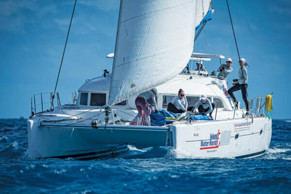 Women on the Water: Team FOPE Finishes 2nd in Caribbean Multihull Challenge  - ALL AT SEA