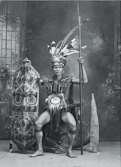 Dayak Chief. Image courtesy of Wikipedia