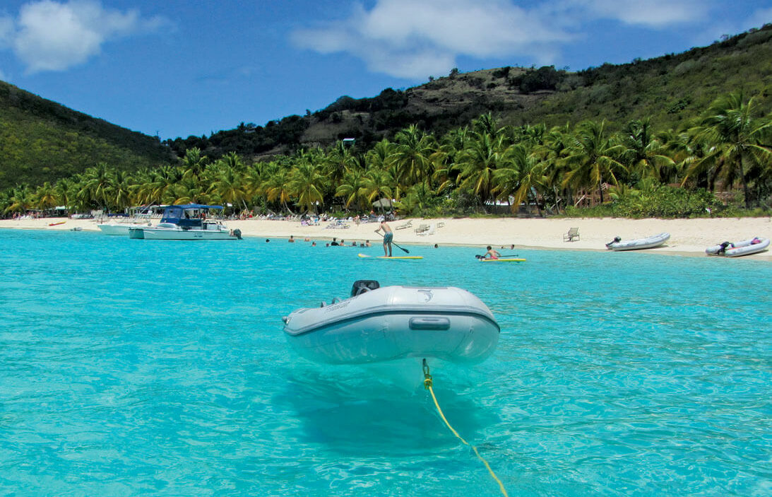 Jost Van Dyke - Dinghy At White Bay