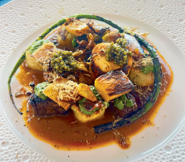 Gnocchi Surf and Turf by Chef Fernando Gomez