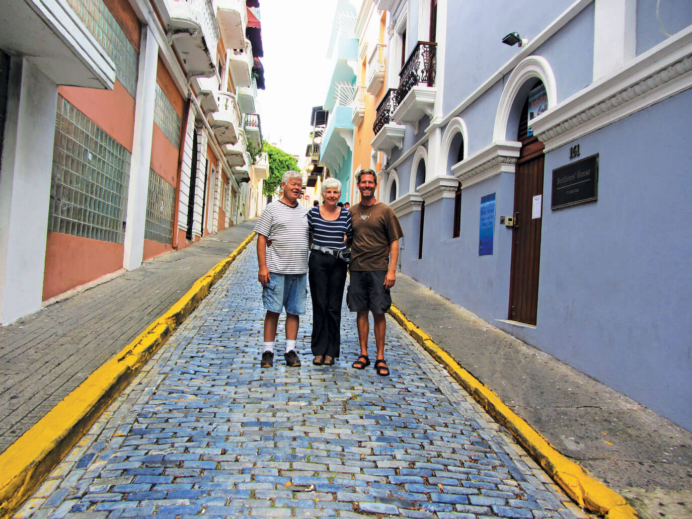 San Juan - Blue Cobblestone With Parents