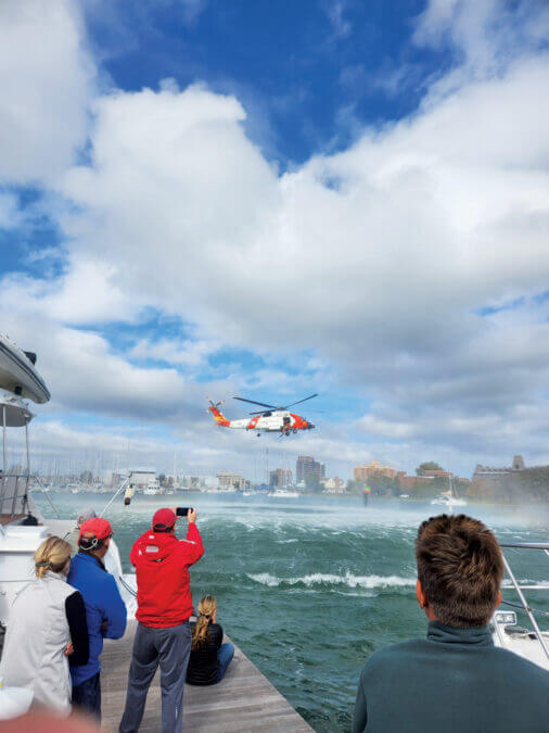 Hampton demo by coast guard. Courtesy SDSA