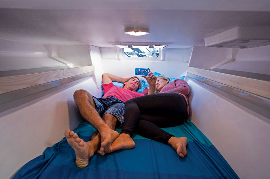 Corsair 880 cabin.