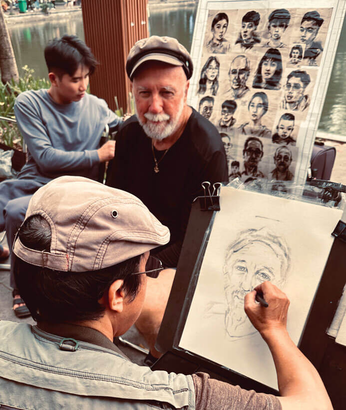 A nice portrait in Hanoi costs $4