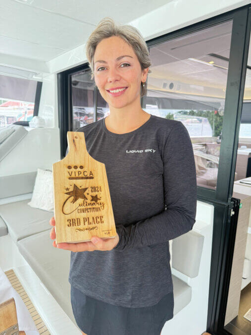 Amber Heydereich aboard Liquid Sky - 3rd Place