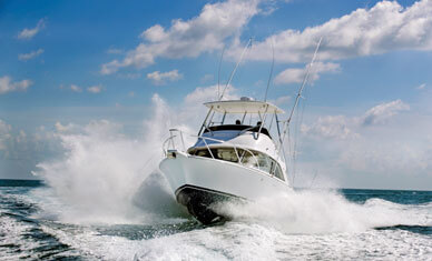 Bertram’s latest offering, The Bertram 35. Credit Bertram Yachts