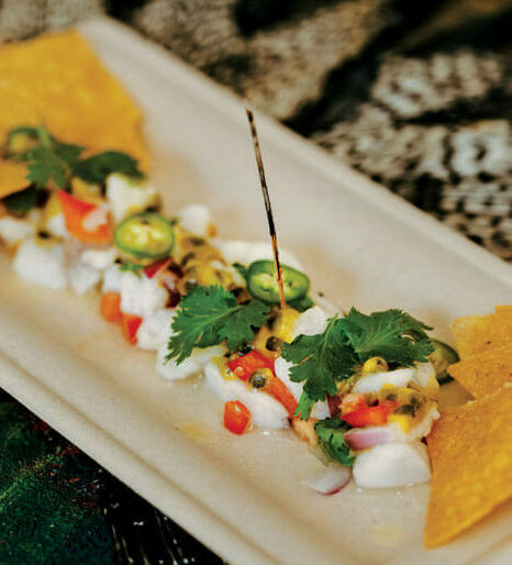 Ceviche. Photo credit Helmi Smeulders