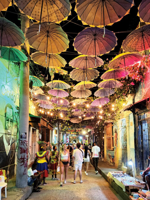 Street Near Hotel