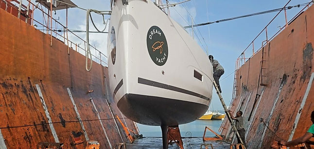 Caraibes Dock Services. Courtesy Caraibes Docks Services