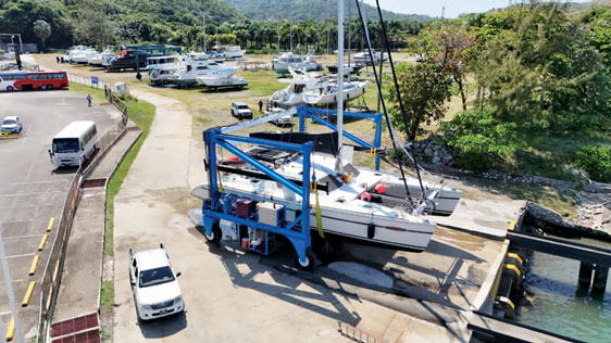 Maritima del Atlántico Boatyard. Courtesy Maritima del Atlántico Boatyard