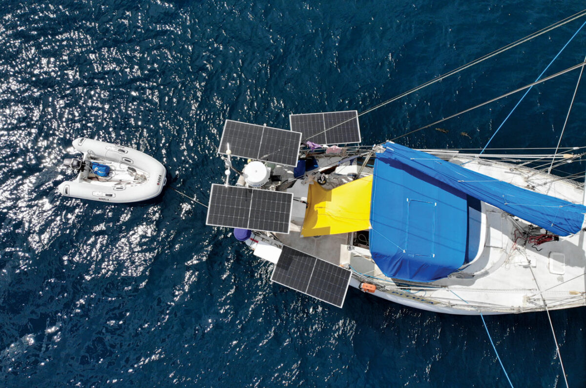 1kW on the stern. Photo by Birgit Hackl & Christian Feldbauer
