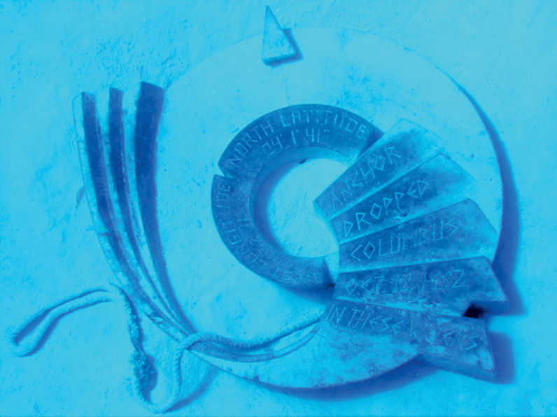 Underwater Columbus Memorial