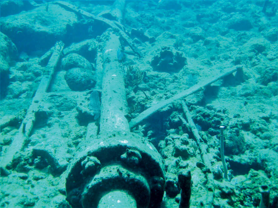 HMS Conqueror Wreckage