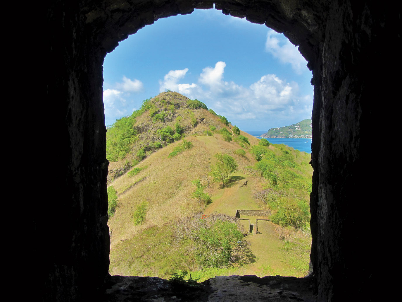 View from Signal Hill, Pigeon Island National Park, St. Lucia