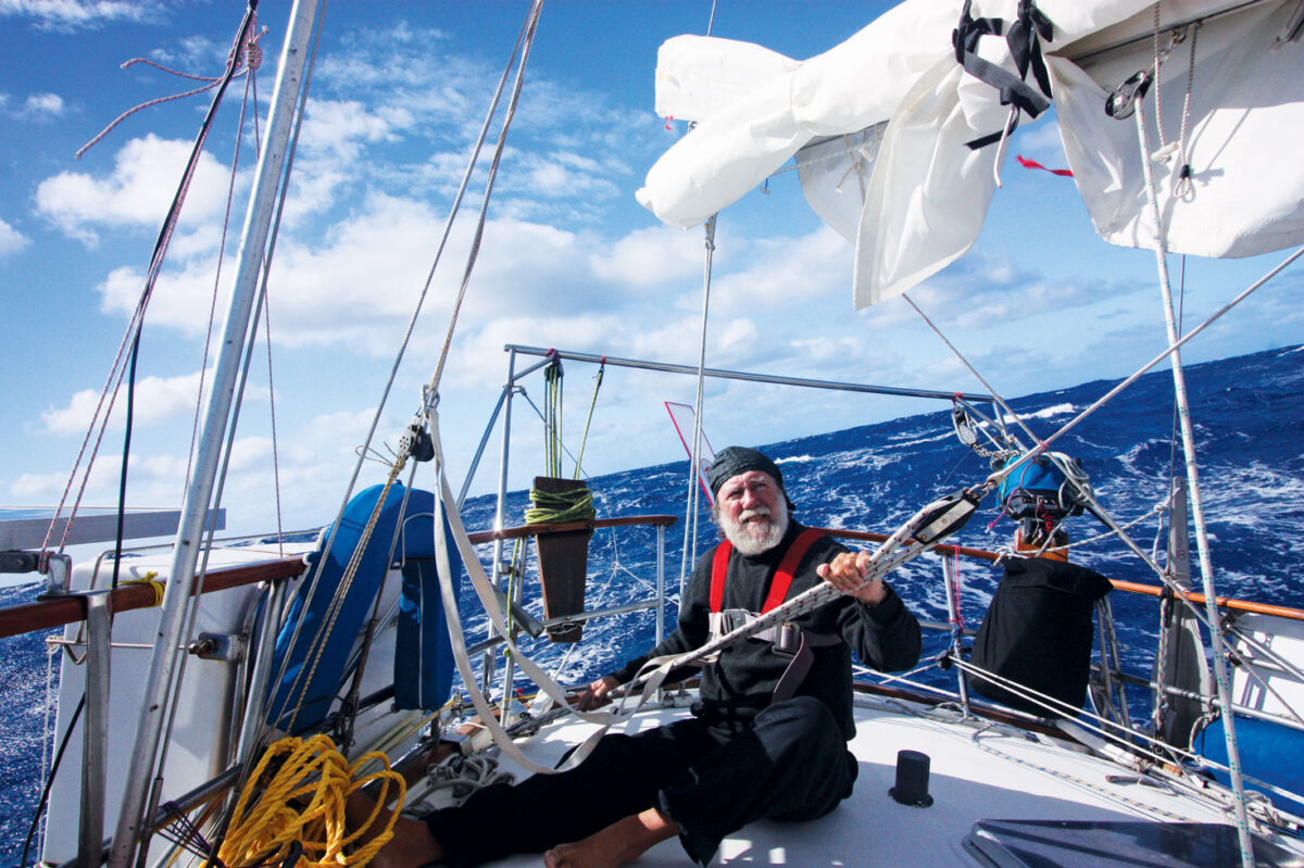 In between boat repairs, Fatty has managed to sail across the Indian Ocean numerous times