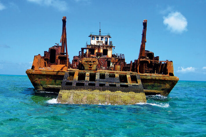 Lady Eagle Shipwreck - Stern