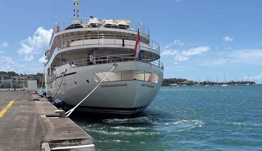 Guadeloupe Superyacht Docks. Courtesy Guadeloupe Superyacht Docks