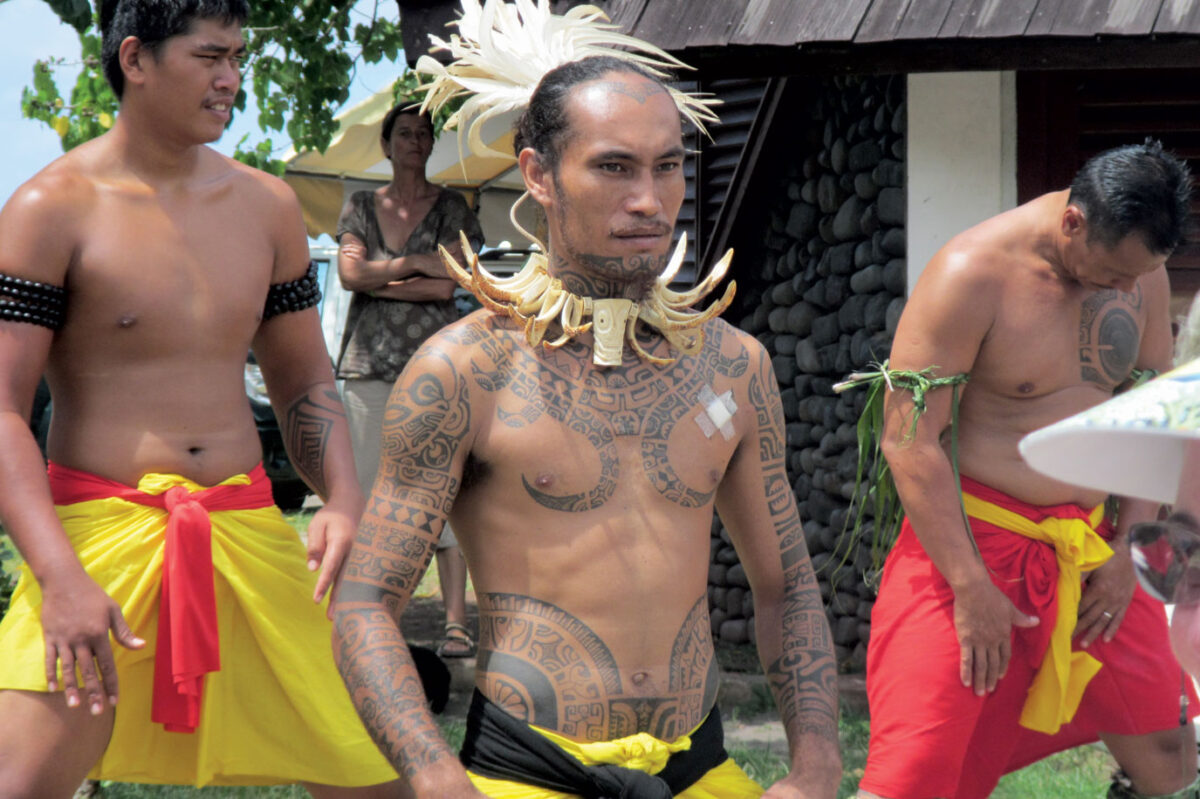 Proud of their culture in the Marquesas