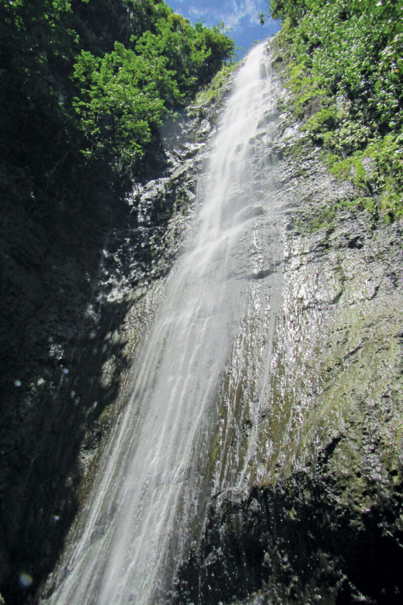 Waterfall on Fatu Hiva, Marquesas