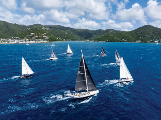 Round Tortola Race. © Alex Turnbull - Tidal Pulse Media